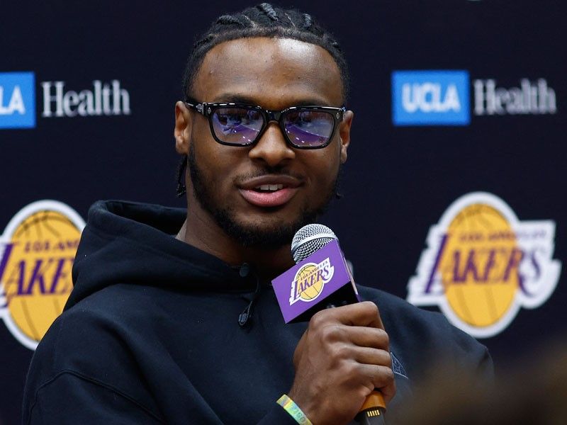 Bronny James ready for pressure after 'surreal' Lakers move