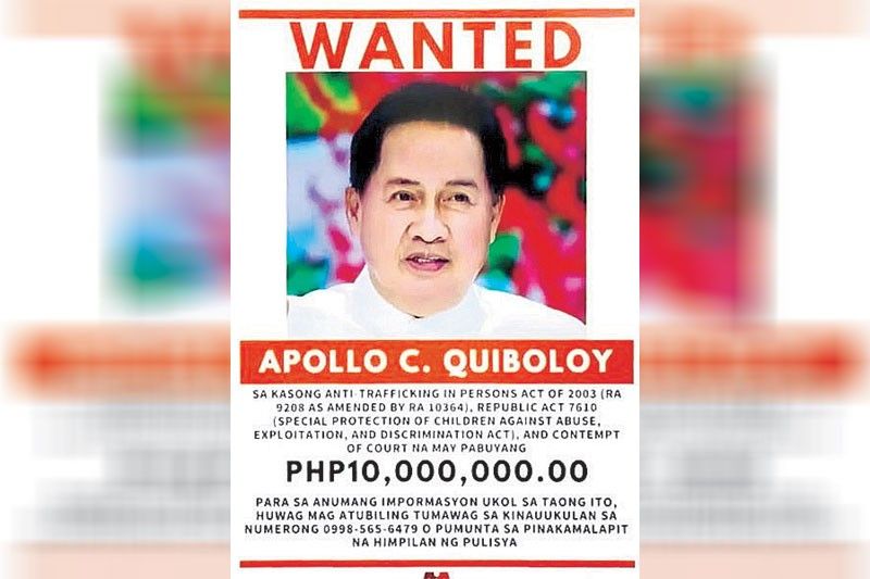 P10 million bounty up for arrest of Quiboloy