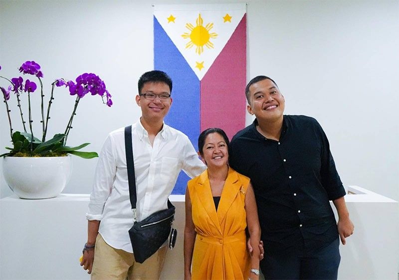 Kris Aquinoâ��s sons visit FL Liza