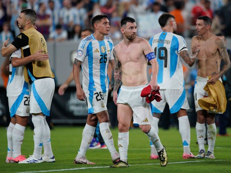 Messi says he is enjoying 'last battles' for Argentina