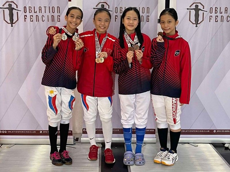 UE fencers shine in Oblation fencing