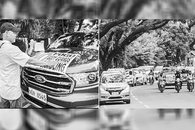 Ayala Alabang residents nag-motorcade vs POGO