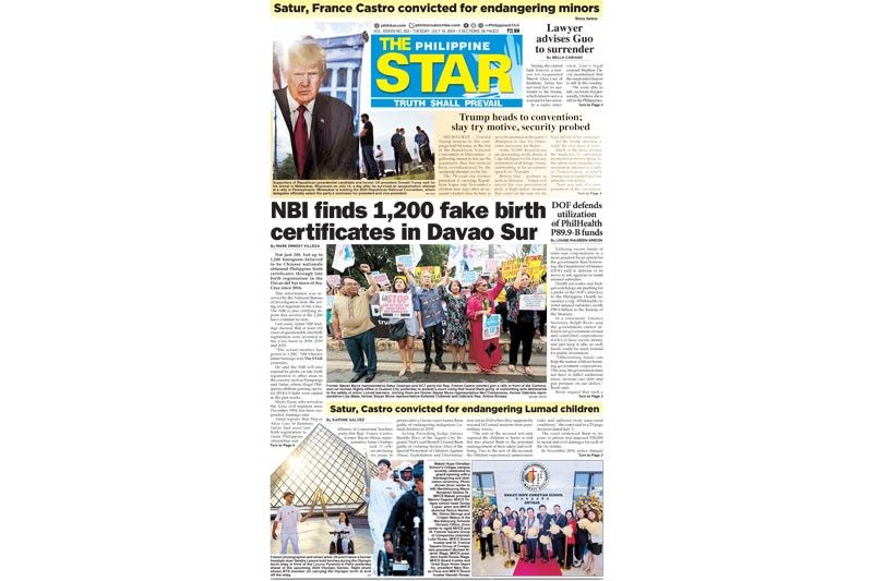 The STAR Cover (July 16, 2024)