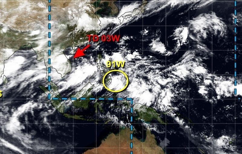 Tropical depression outside PAR enhancing 'habagat'