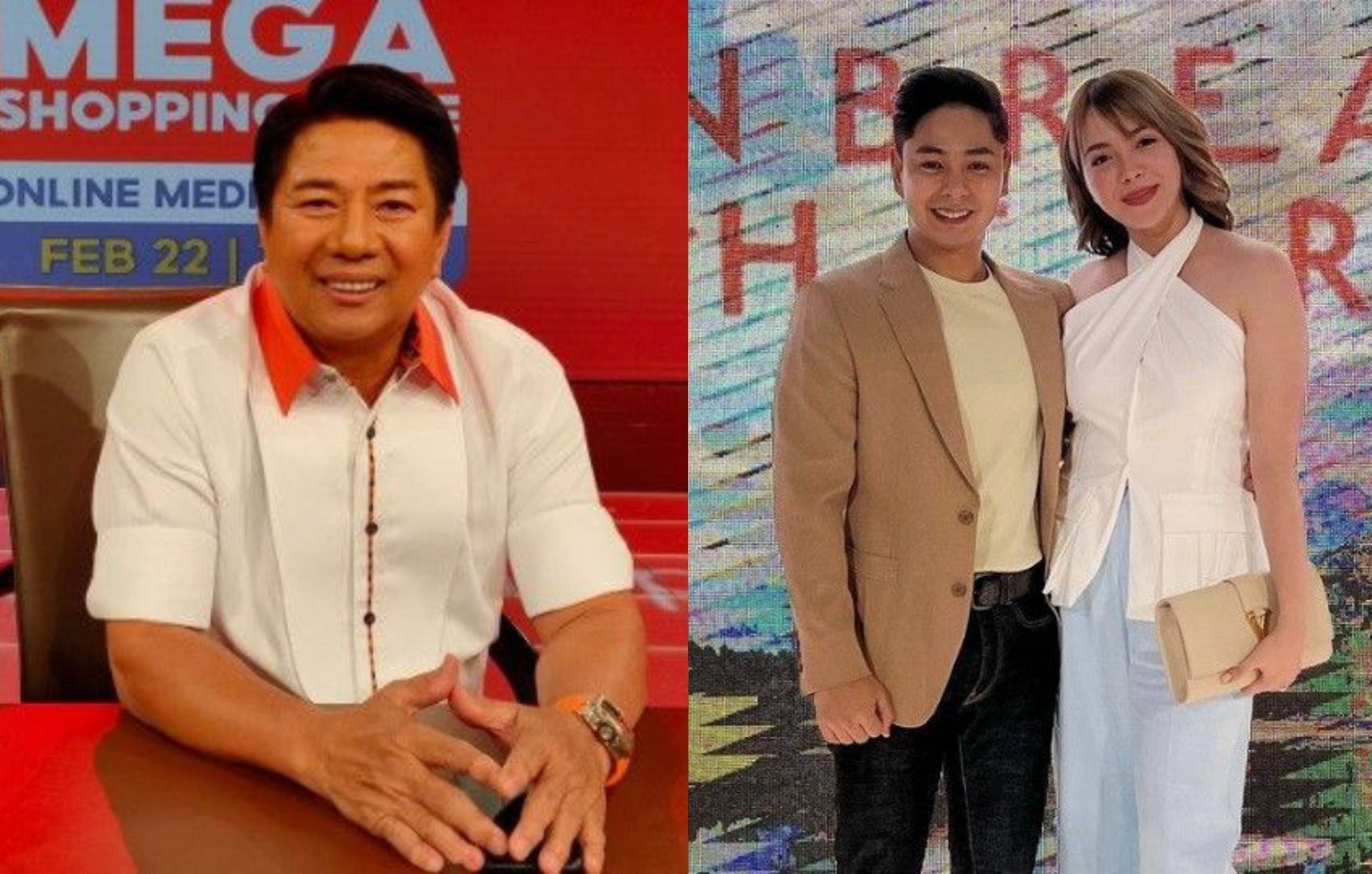 Willie Revillame hints at Coco Martin, Julia Montes having kids