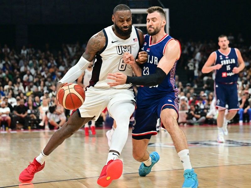 LeBron sees 'much to improve' before Olympics despite Serbia win