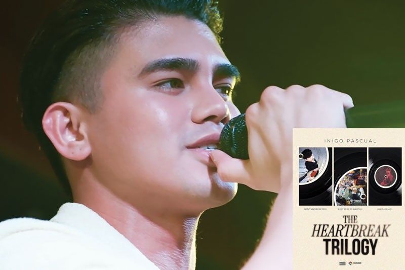 Inigo Pascual goes through Stages of heartbreak in Trilogy