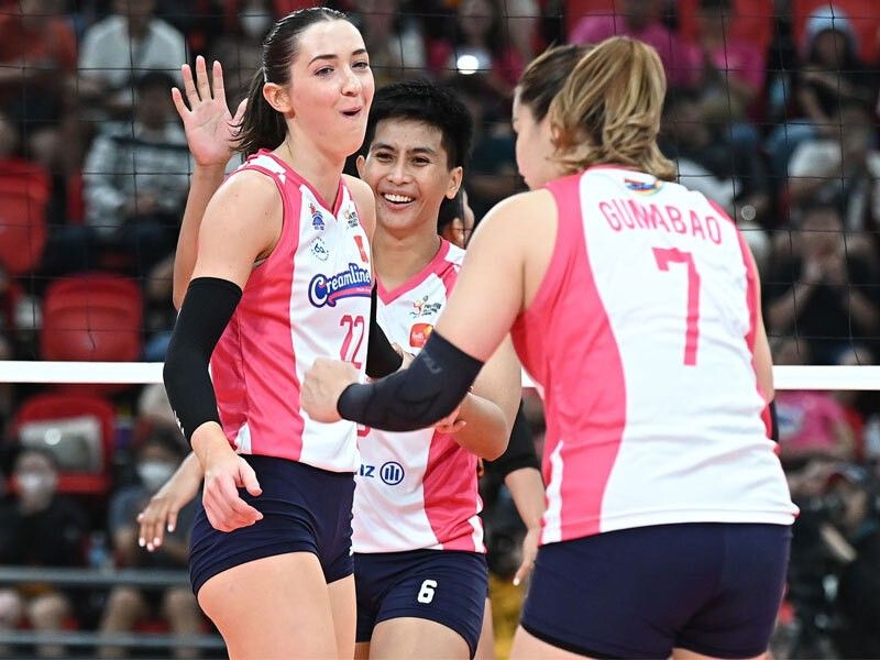 Staunton grateful for Creamline veteransâ�� guidance in pro debut