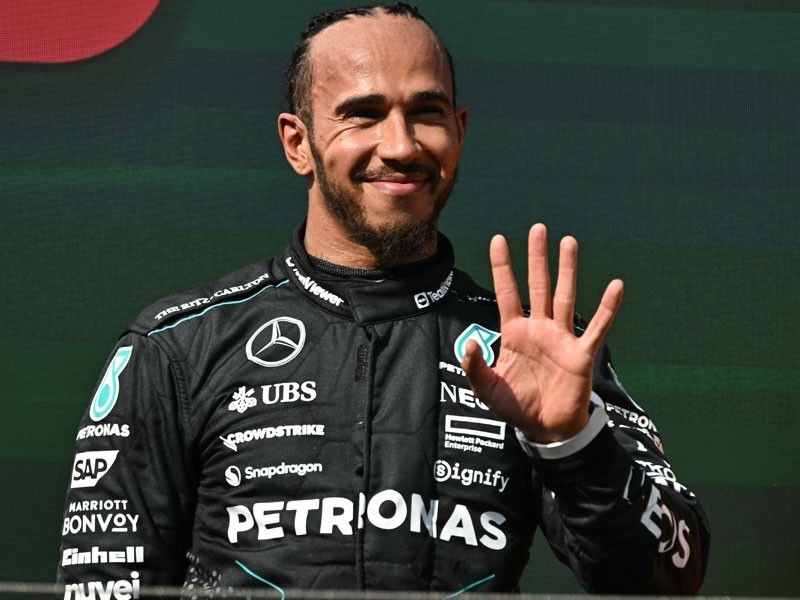 Hamilton happy with 200th podium, Mercedes progression