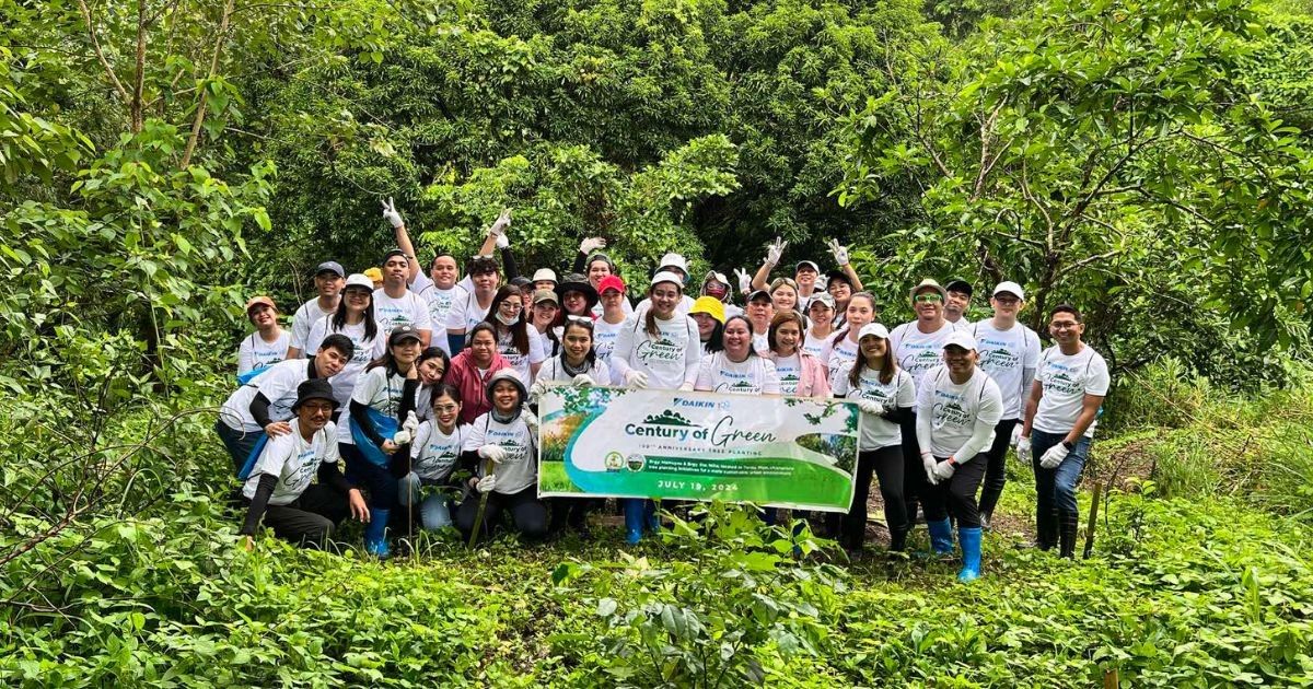 Century of green: Daikin celebrates centennial year with anniversary tree planting