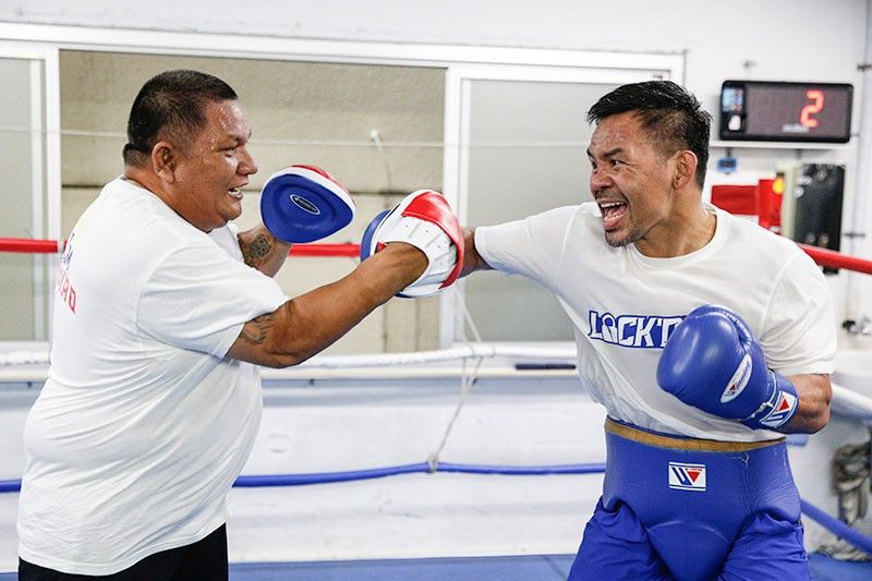 Pacquiao 'all-business' vs Japanese kickboxer