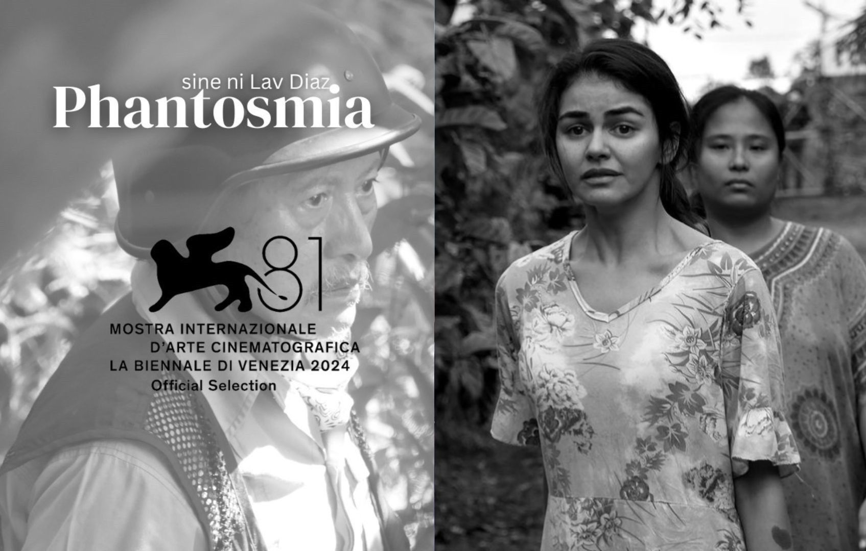 Lav Diaz, Janine Gutierrez film screening at Venice Film Festival