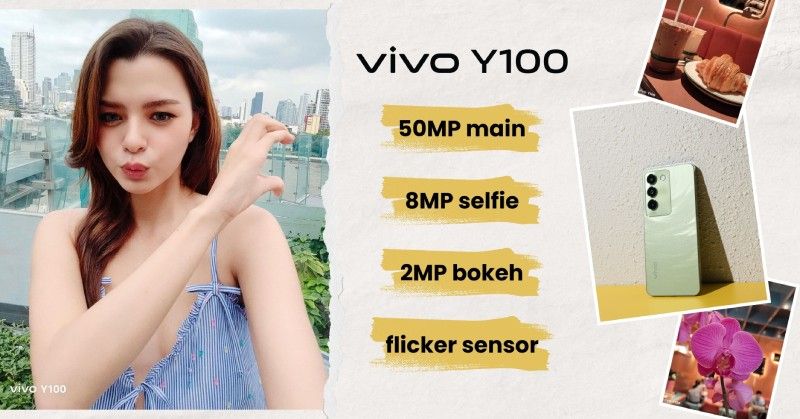 All-rounder smartphone with impressive camera capabilities: vivo Y100 starts at P10,999