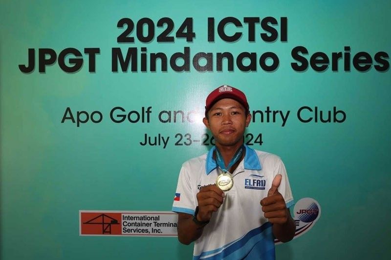 Gialon runaway winner in JPGT Mindanao