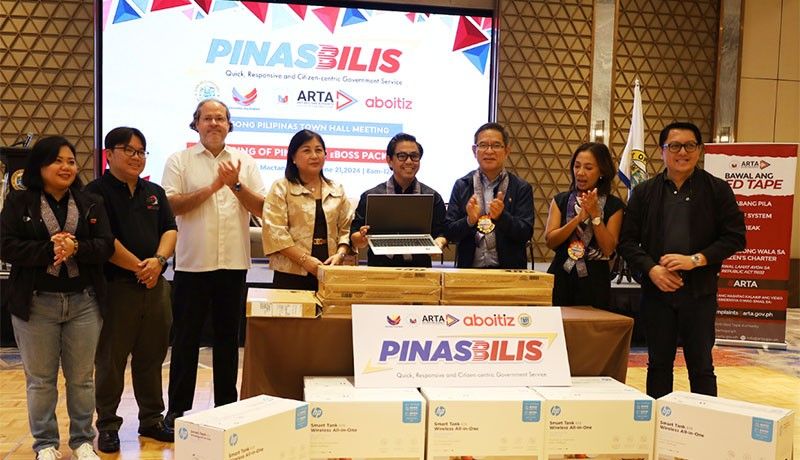 Aboitiz, ARTA turn over PinasBilis eBOSS Package to Lapu-Lapu City