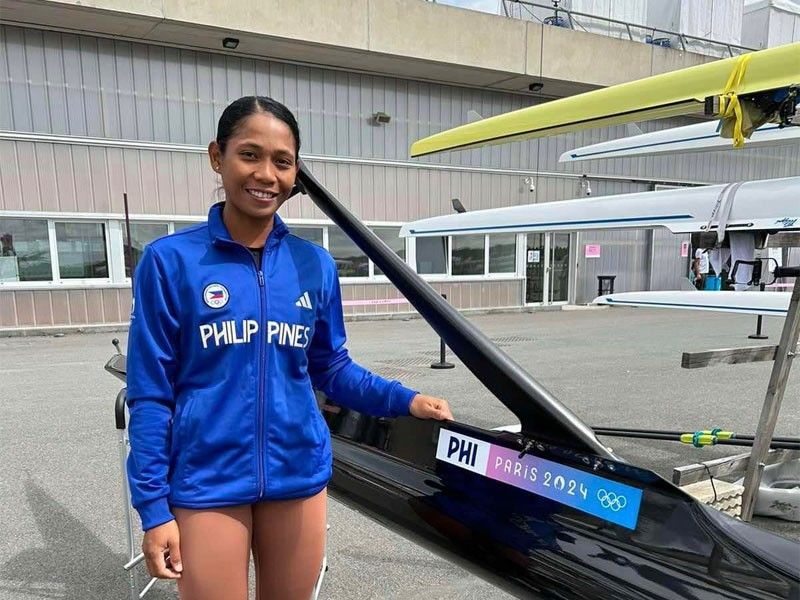 Filipina Olympian rower 'starstruck' during competition