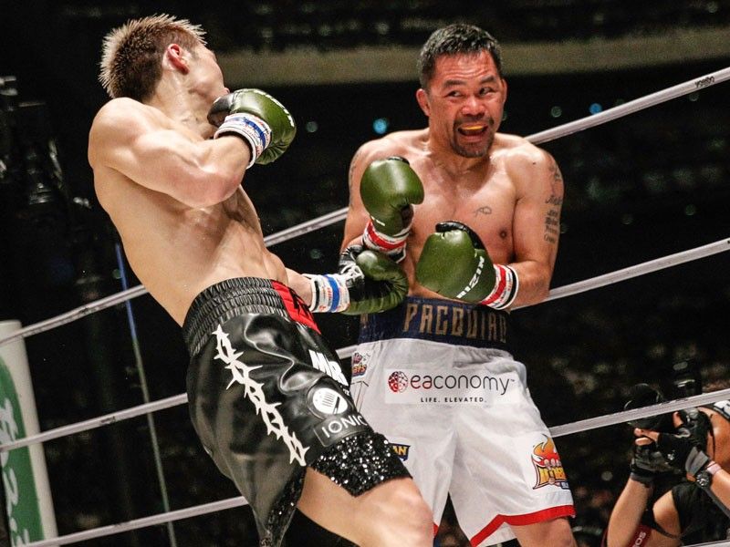 Pacquiao defends struggling vs Japanese Anpo in exhibition | Philstar.com