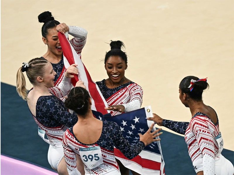 Brilliant Biles leads USA to Olympic women's team gold