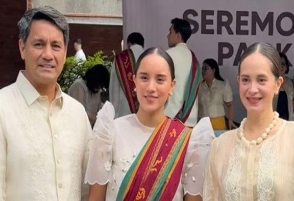 Juliana Gomez graduates cum laude from UP; Richard Gomez says Juliana's smarts 'nakuha sa nanay'