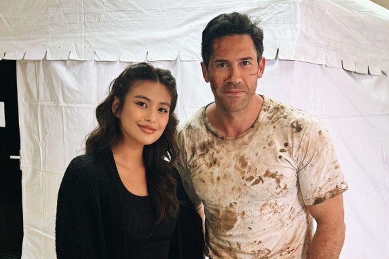 Gabbi, aaksyon kasama ang British actor!