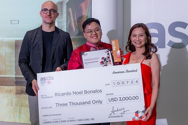 Filipino student wins grand prize in American Standard Design Award 2024