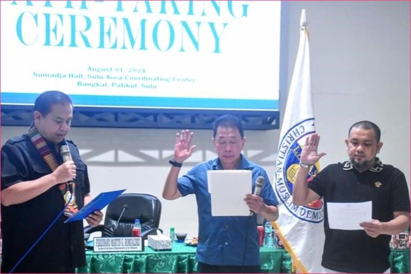 Sulu governor, vice gov, mayors join Lakas CMD party