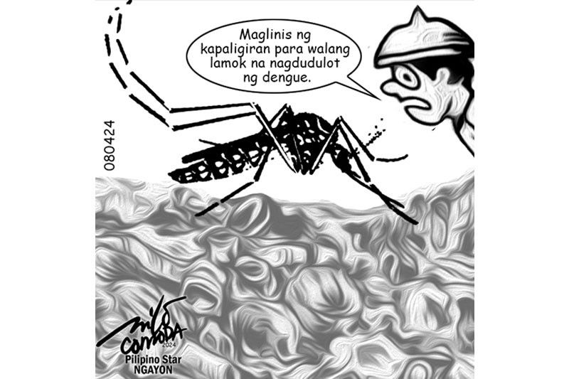 EDITORYAL â�� Kaso ng dengue patuloy sa pagdami