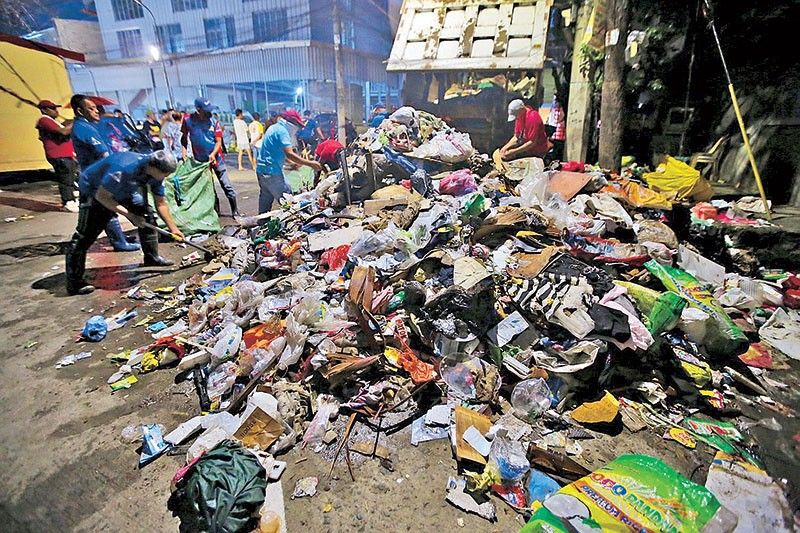 870 tons of trash hauled from Metro Manila after Carina