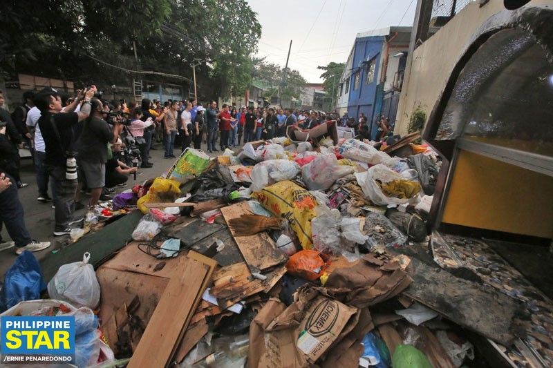 870 tonelada ng basura nahakot sa Metro Manila