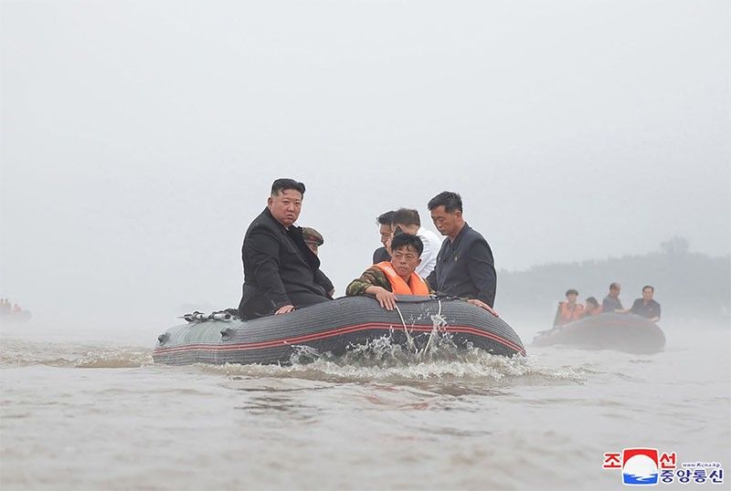 North Korea's Kim blasts South media over flood damage 'rumors'