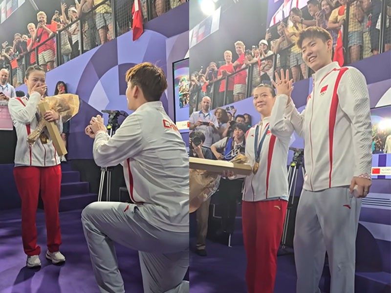 From gold to 'I do': China's badminton player wins gold, gets engaged