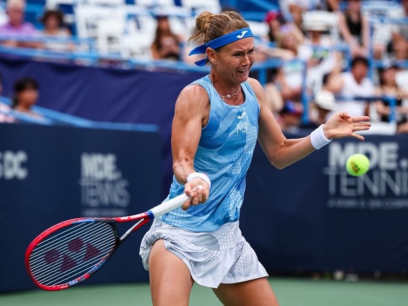 Bouzkova upsets Sabalenka, to face Badosa for Washington title