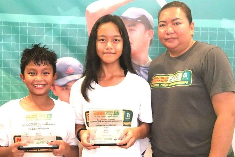 Young ones shine in Olivarez tennis