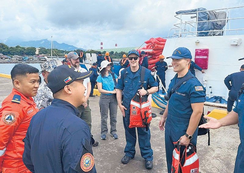 US Coast Guard, weather team helping in oil spill response