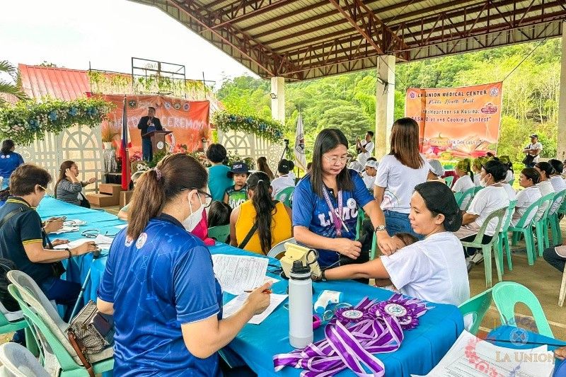 Residents of far-flung communities in La Union receive medical, dental aid