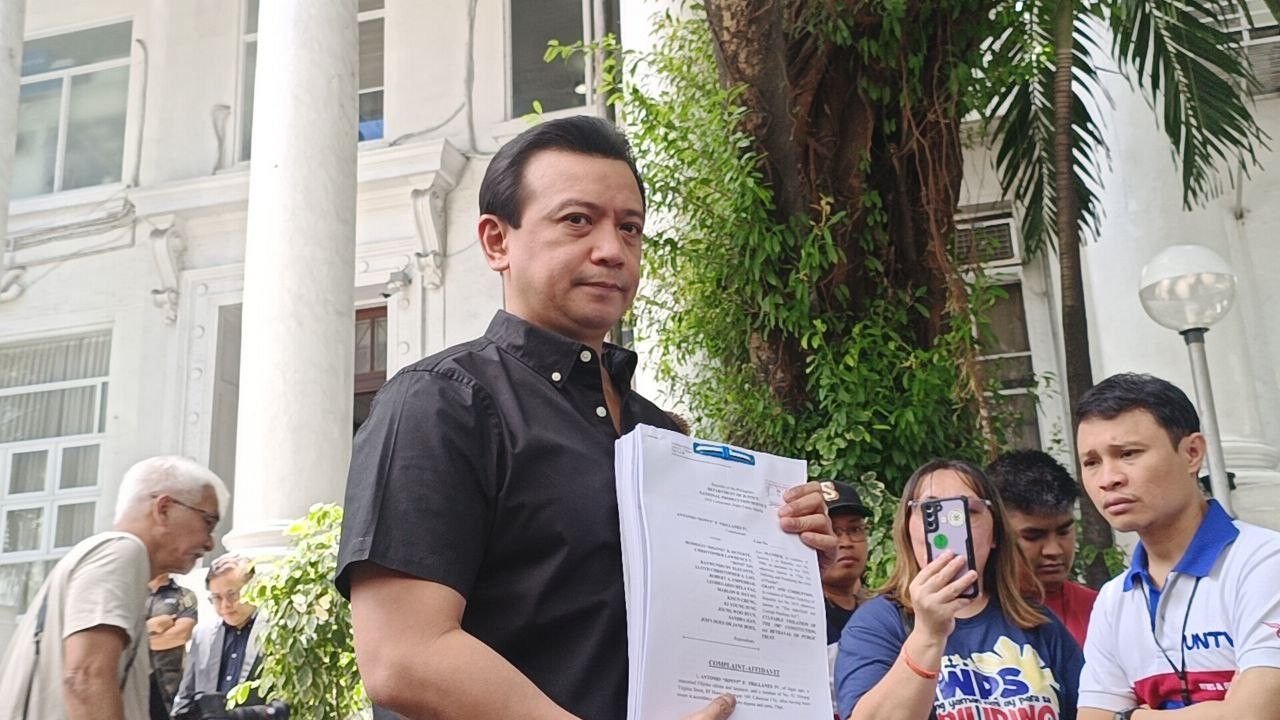 Trillanes files plunder case vs Duterte, Go over P16-B frigate deal