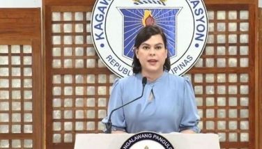Vice President Sara Duterte.