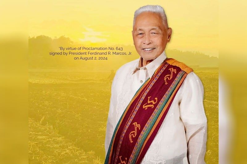 Pangulong Marcos names Davide ‘national scientist’