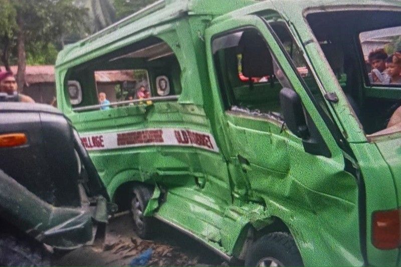 9 hurt after Army truck, passenger vehicle crash in Maguindanao del Norte