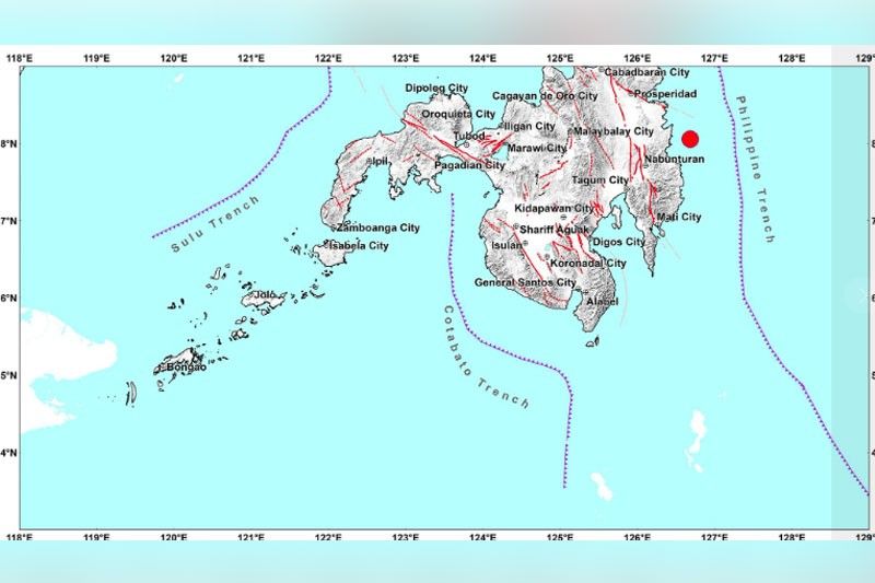 Quakes rock Mindanao areas