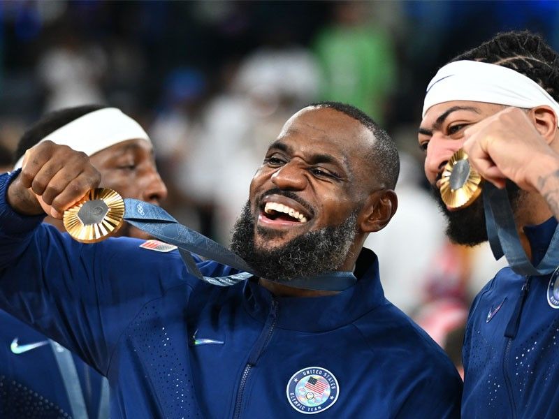 LeBron 'super humbled' by third Olympic basketball gold