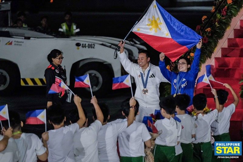 Yulo, iba pang pinoy athletes ginawaran ng parangal ni Pangulong Marcos