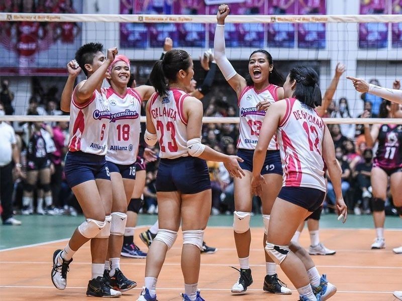 Creamline, Choco square off