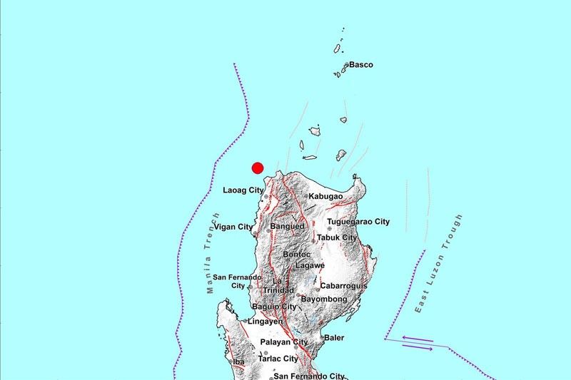 Quake rocks Ilocos Norte