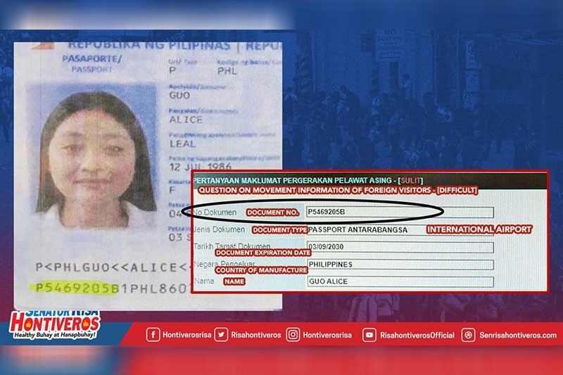 Alice Guo nakalabas na ng bansa