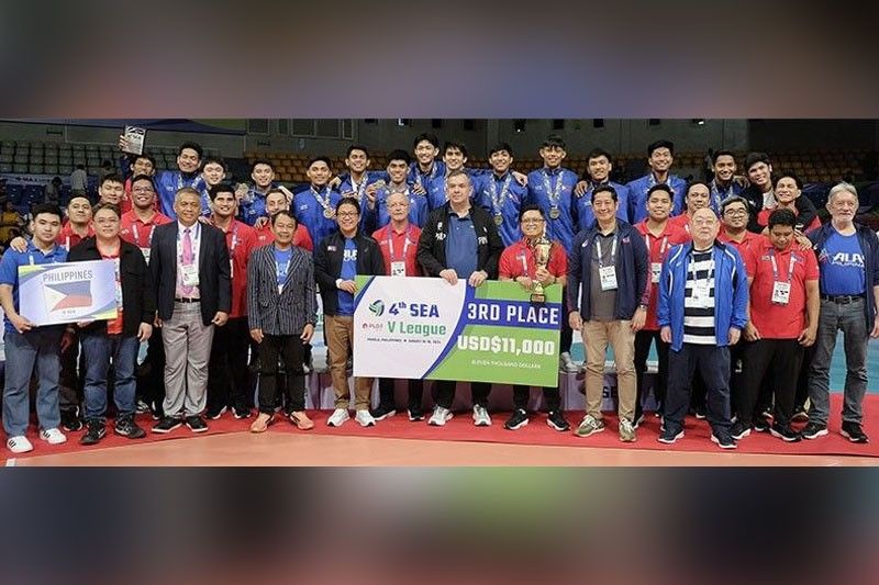 Alas men take bronze in Southeast Asia V. League