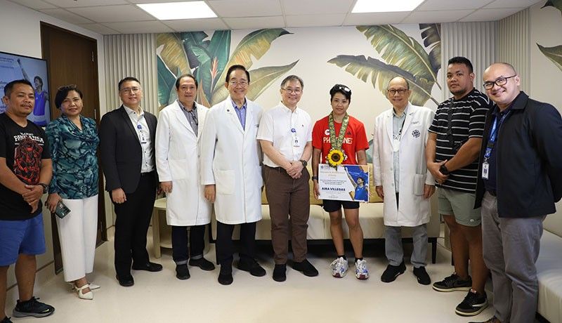 Olympian Aira Villegas gets comprehensive wellness, rehab packages from Manila Doctors Hospital