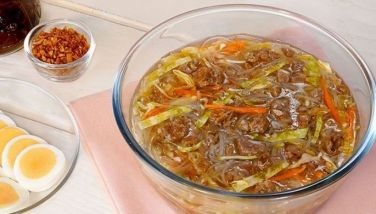 Recipe: Meat-free Giniling Sotanghon Soup