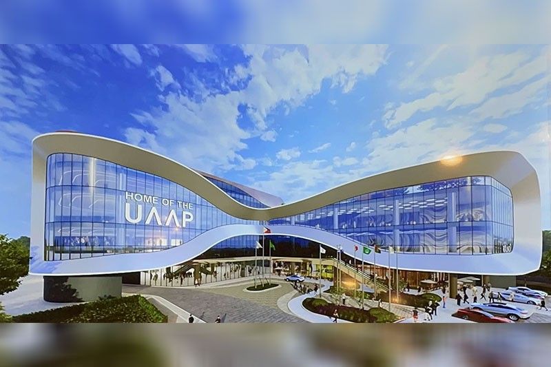 UAAP arena rising in Pasig