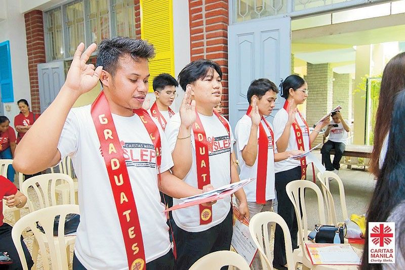 Caritas Manila lauds 1,178 youth servant graduates in 2023-2024